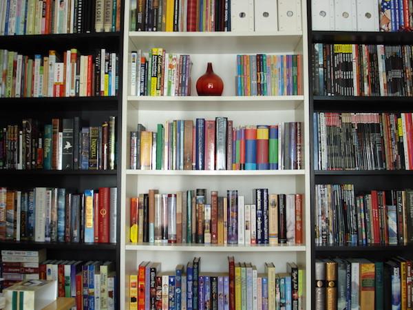 Organize your books alphabetically