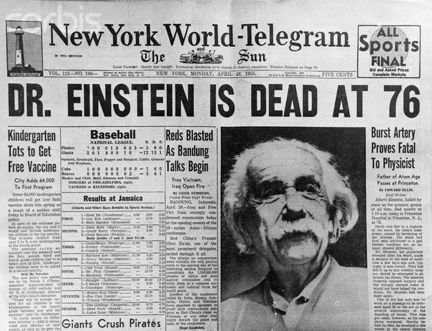 The Death Of Einstein