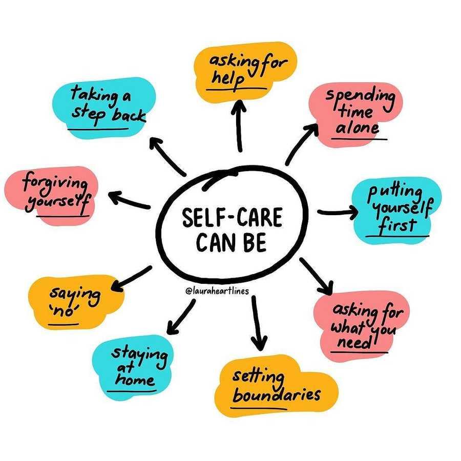"Care for yourself"