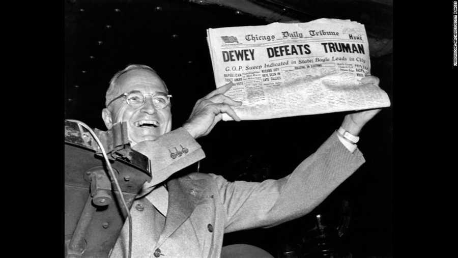 1948: Truman's "defeat"