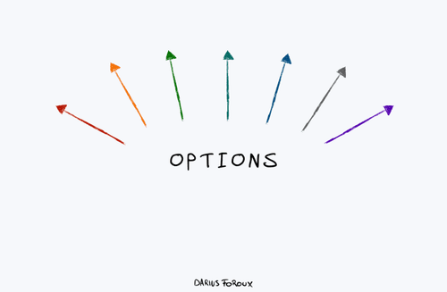 The More Options You Have, The Happier You Are - Darius Foroux