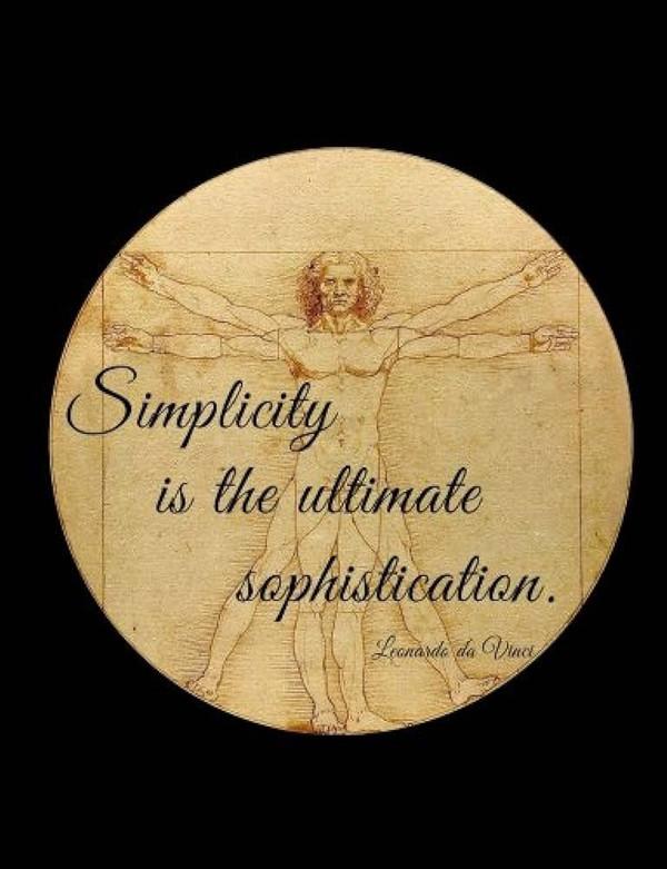 Less Is More for  Simplicity