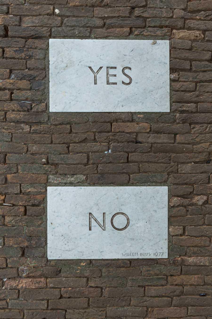 The Difference Between Yes and No