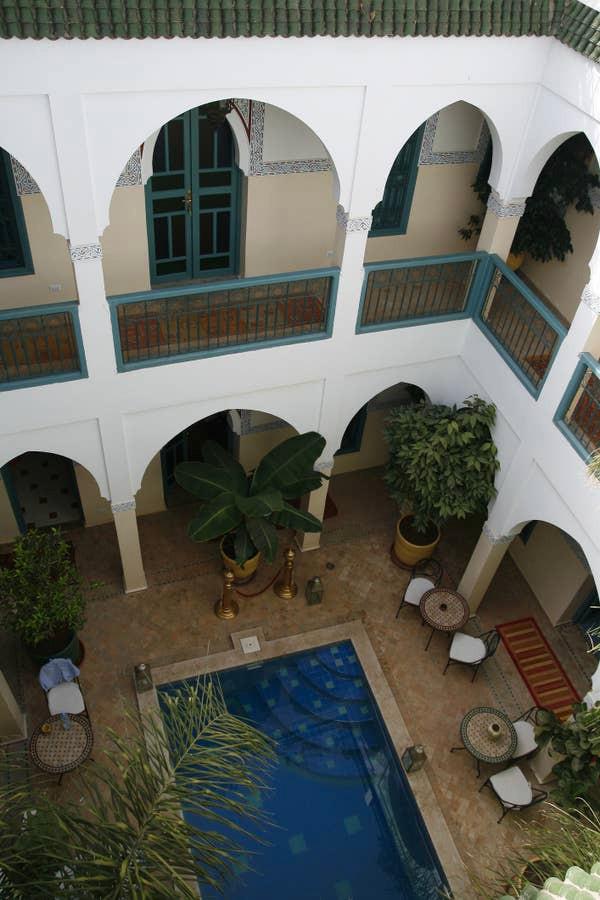 Most Marrakesh tourists book a hotel room