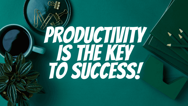 How to CONSISTENTLY Be Productive
