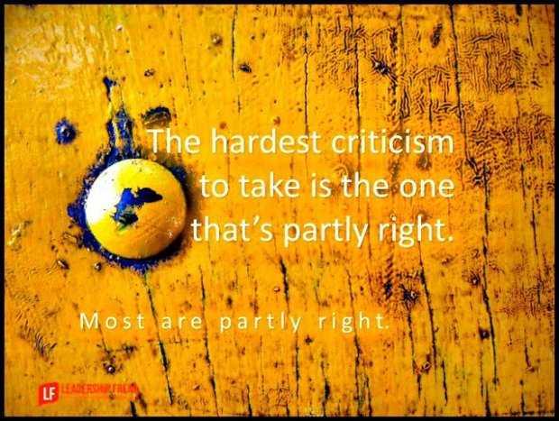 5 dangers of criticism