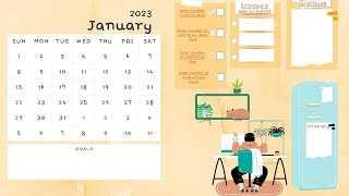 Plan a PRODUCTIVE month With HABIT TRACKER and DAILY PLANNER