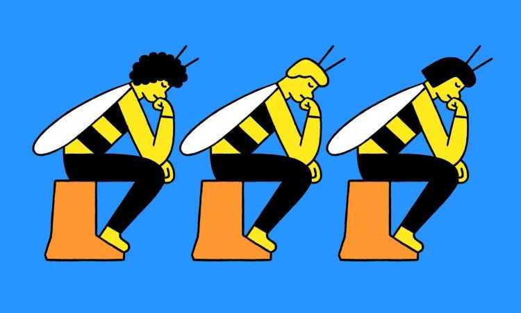 If you want to take on big problems. Try thinking like a bee