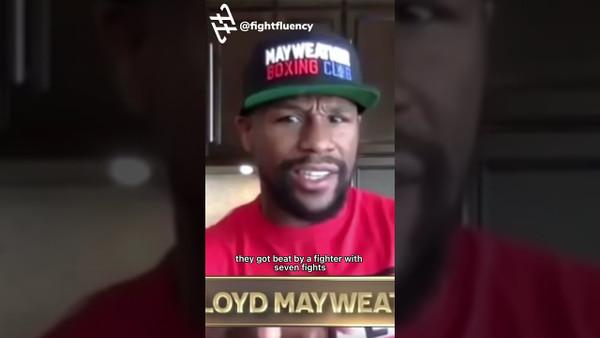 Floyd Mayweather says he’s greater than Muhammad Ali, Mike Tyson responds 🥊#shorts