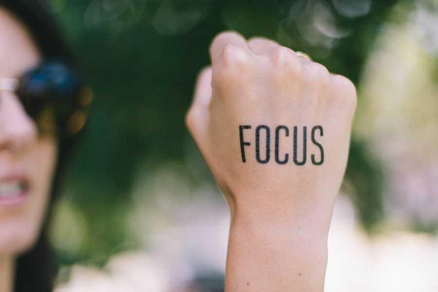Focus over work..