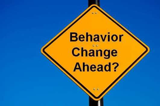 Using self-monitoring to change behaviour