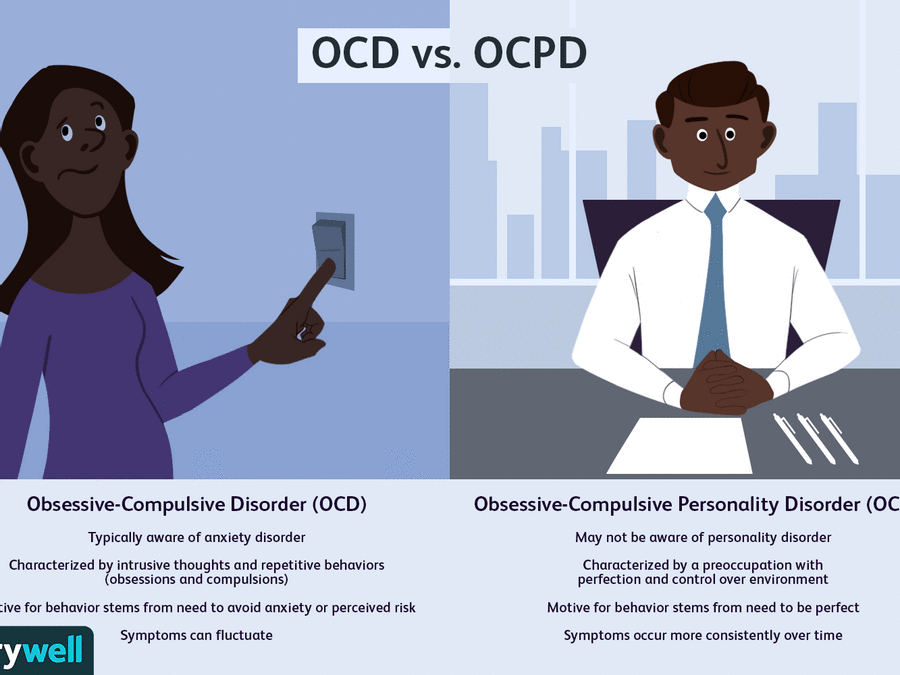 OCD (Obsesive Compulsive Disorder) vs OCPD (Obsesive Compulsive Personality)