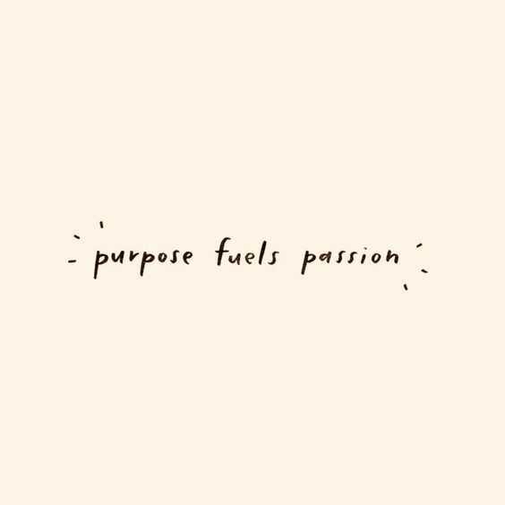 You need clarity of purpose to succeed 