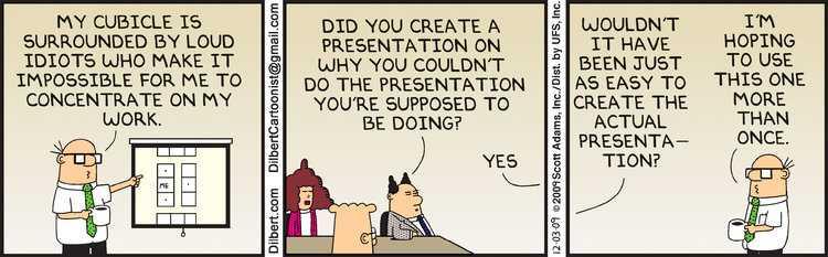 "Reusable presentation"