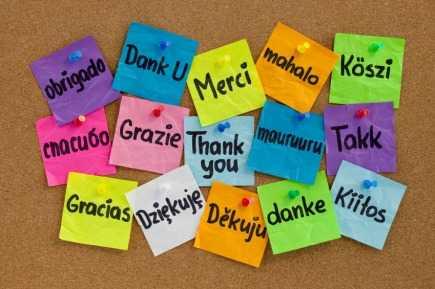 4. Say Thanks in a Foreign Language