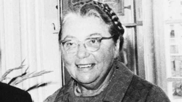 British dietician Elsie Widdowson (1906 - 2000)