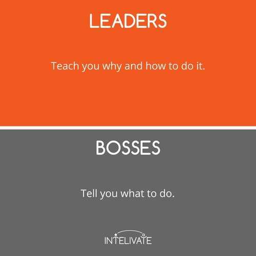 Leader vs Boss: 12 Defining Characteristics of a Leader | Intelivate