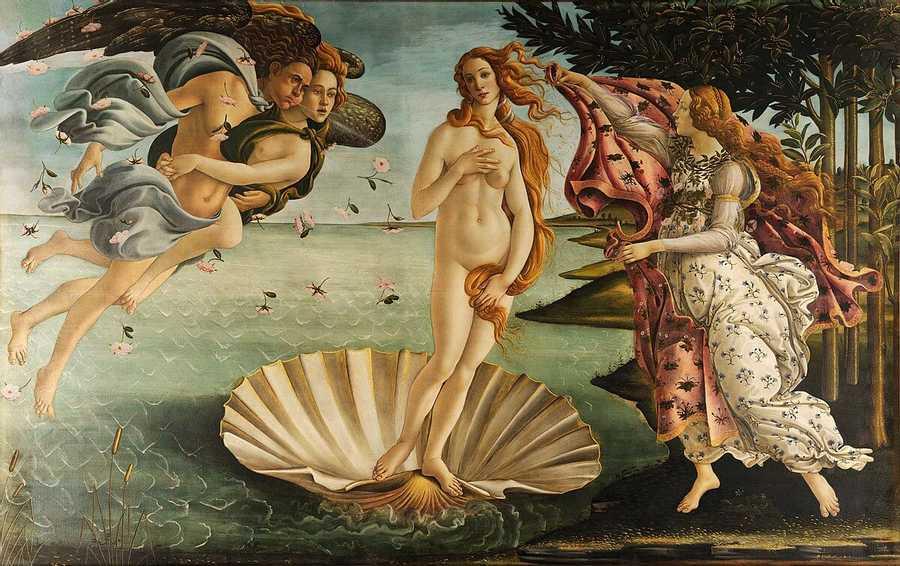 10. The Birth of Venus