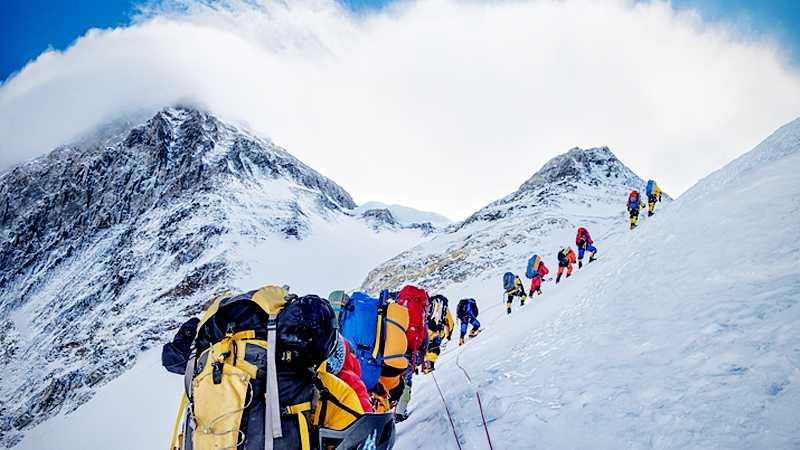 Climbing Everest