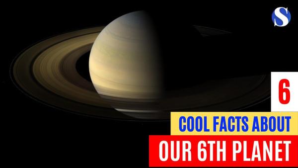 6 Cool facts about SATURN. #shorts