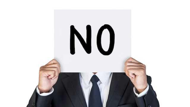 5. Think before automatically saying "no"