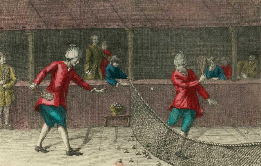 The origin of tennis