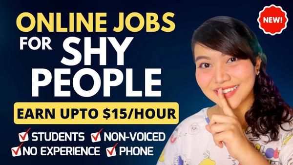 KUMITA NG P848/HR: Online Jobs for INTROVERT | NO EXPERIENCE, NON-VOICE & Pwede sa STUDENTS & PHONE!