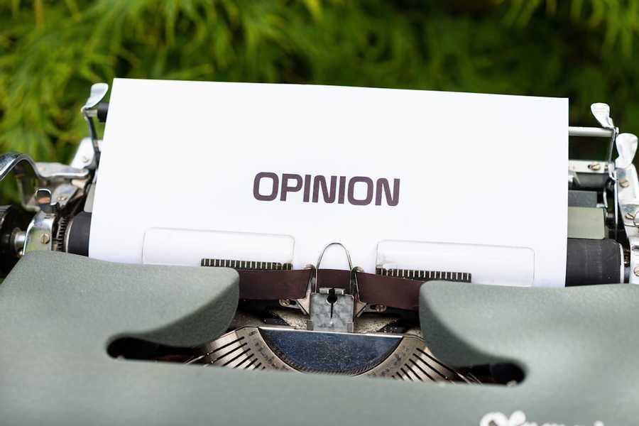 8. Be highly selective of opinions