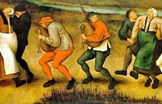 What was the dancing plague of 1518 ?