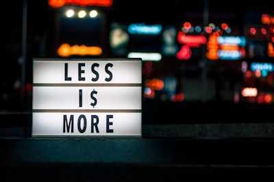 Do Less, Achieve More!