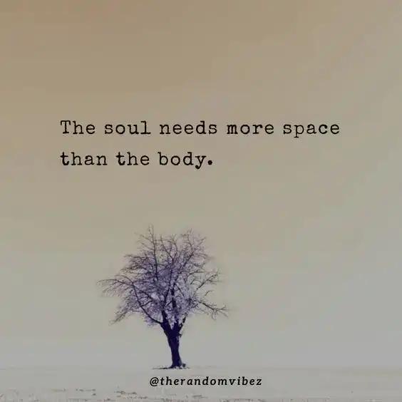 Creating space to be alone