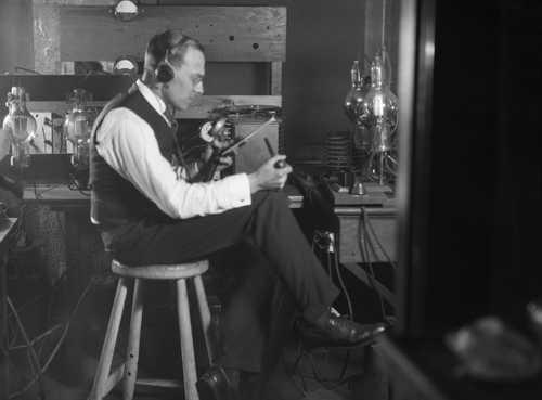 100 years ago, the first commercial radio broadcast announced the results of the 1920 election – politics would never be the same