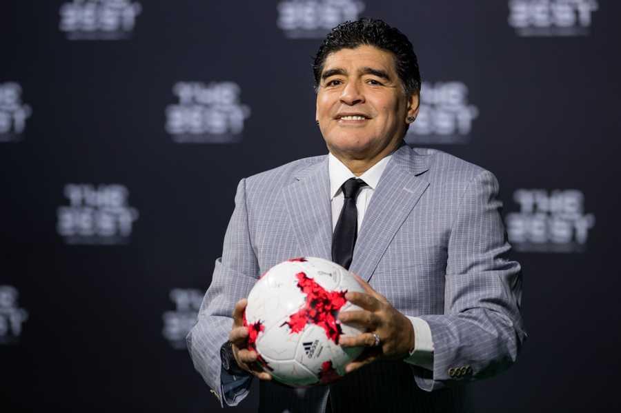 <p>Diego Armando Maradona, at ...