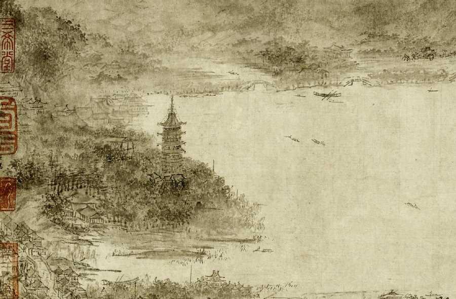 Hangzhou in 12th century CE China