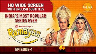Ramanand Sagar's Ramayan with English Subtitles - All Episodes | Ramayan | Tilak
