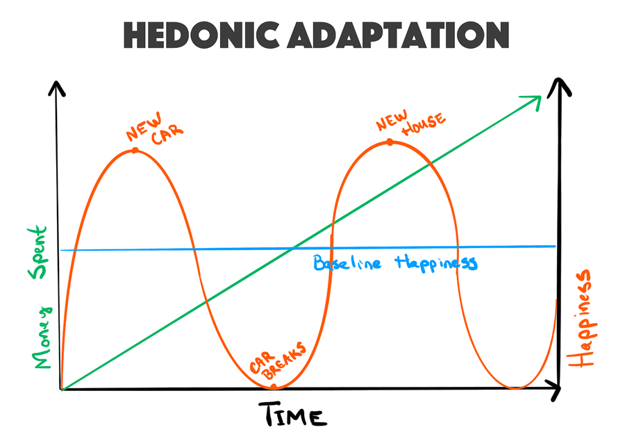 Hedonic adaptation