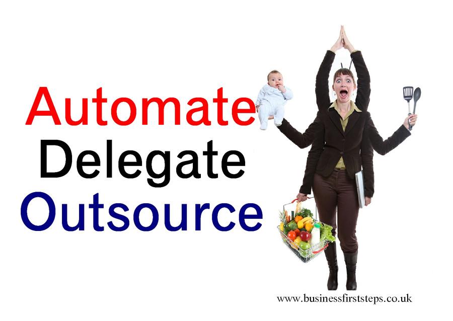 6. Delegate or outsource when possible