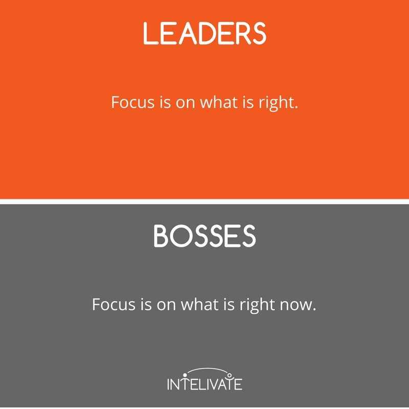 6. Leaders Focus on What’s Right.