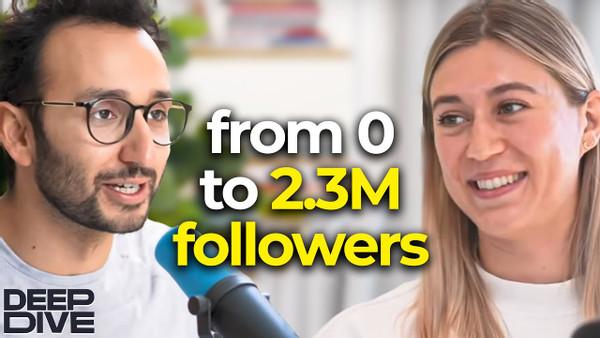 How I Built a 2.3 Million Follower Brand WHILST Studying - Natacha Océane