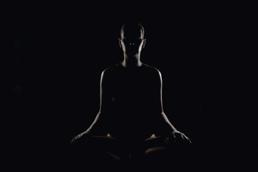 Meditating Olympic Sindhu