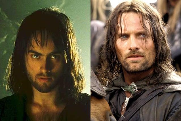 Who did Viggo Mortensen replace in Lord of the Rings?