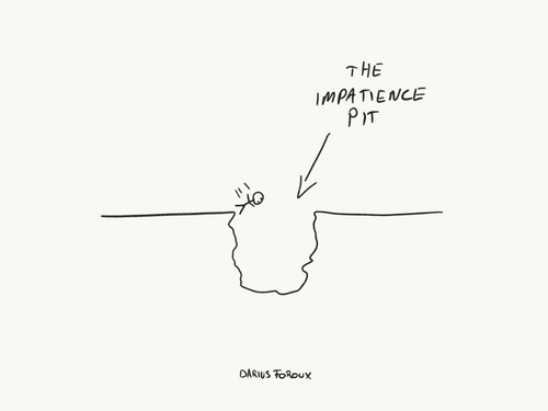 Impatience: The Pitfall Of Every Ambitious Person - Darius Foroux
