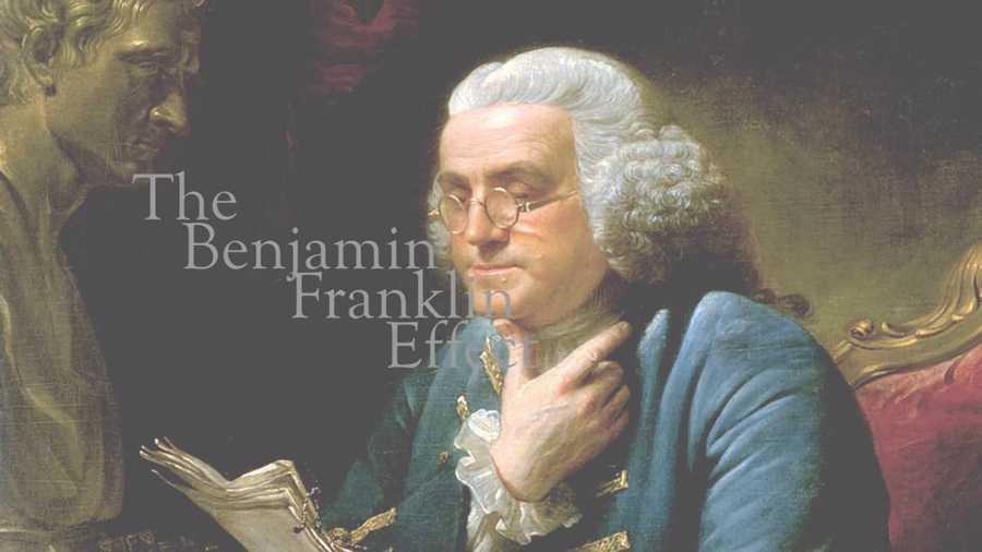 The Benjamin Franklin effect