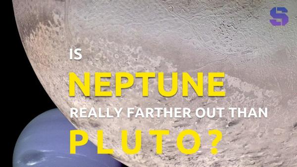 Is Neptune sometimes farther out than Pluto? #shorts