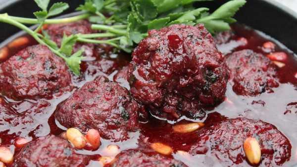 Sabrina Ghayour: Lamb and Sour Cherry Meatballs
