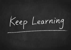 9. Keep learning - the journey never ends