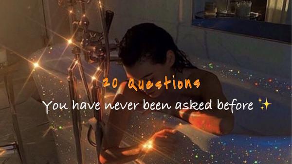 19 Most Beautiful Questions That You've Never Asked Yourself