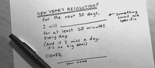 The Slacker's Guide to New Year's Resolutions That Stick