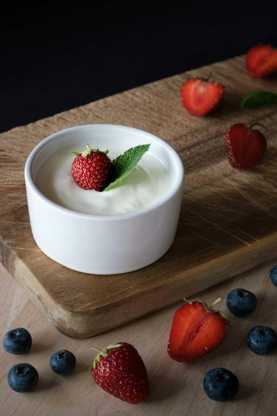 6. Yogurt for probiotics 