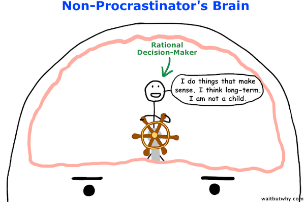 Cartoon Guide of Why Procrastinators Procrastinate 